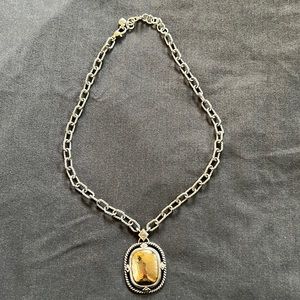 Brighton two tone chain necklace